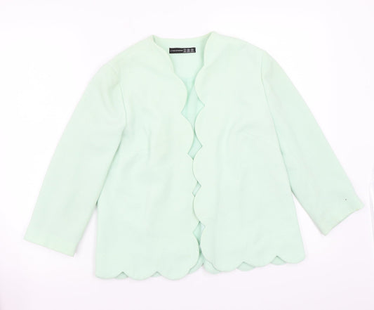 Primark Womens Green   Jacket Blazer Size 8