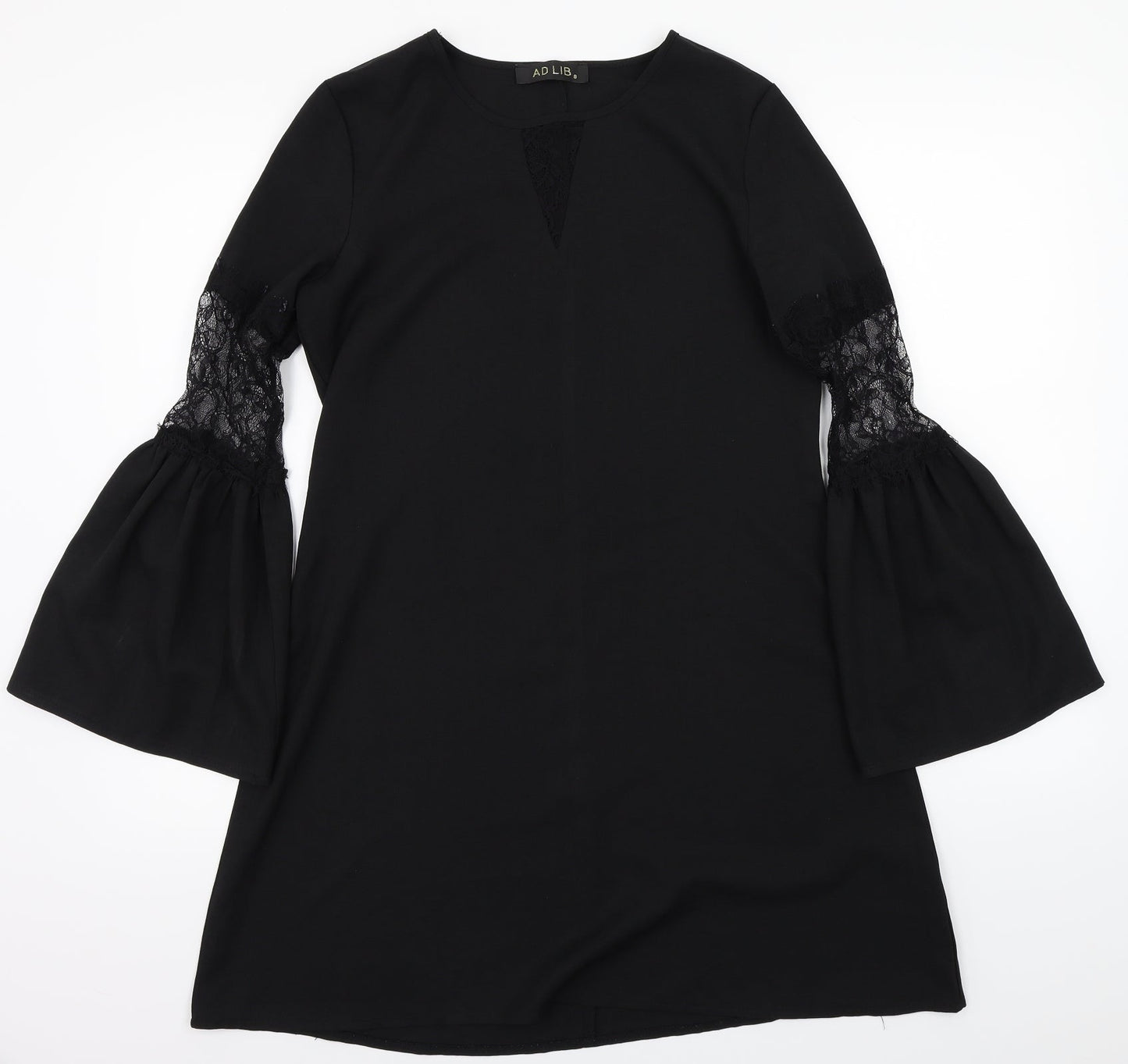 Ad lib Womens Black   A-Line  Size 8