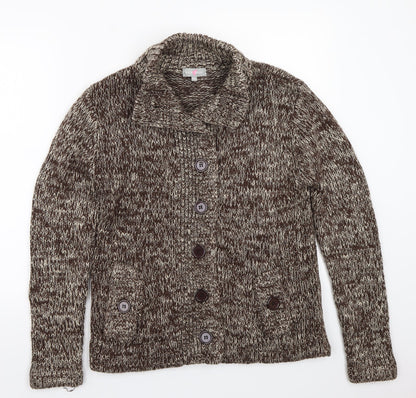 Key West Womens Brown   Cardigan Jumper Size L