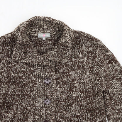 Key West Womens Brown   Cardigan Jumper Size L