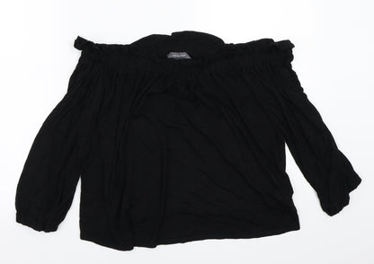 Primark Womens Black   Basic T-Shirt Size M