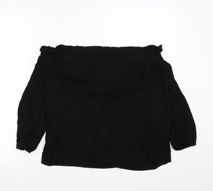 Primark Womens Black   Basic T-Shirt Size M