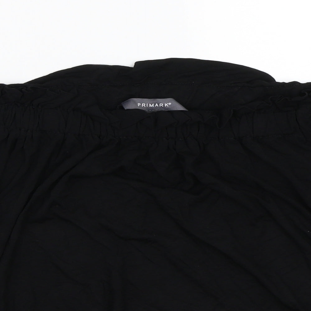 Primark Womens Black   Basic T-Shirt Size M