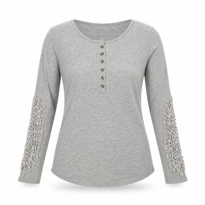 Womens UK Size S Zanzea Grey Basic T-Shirt