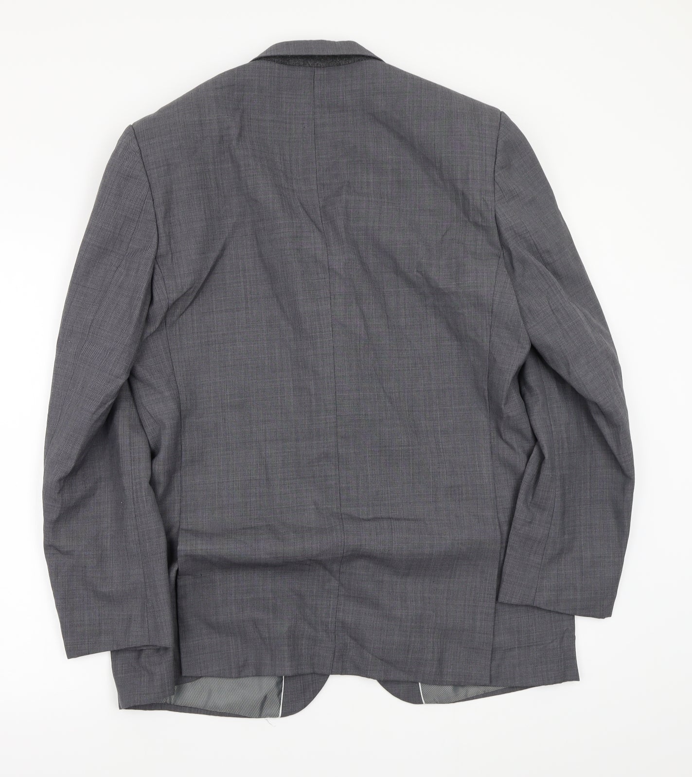 Mens UK Size 40 Greenwoods Regular Grey Suit Jacket