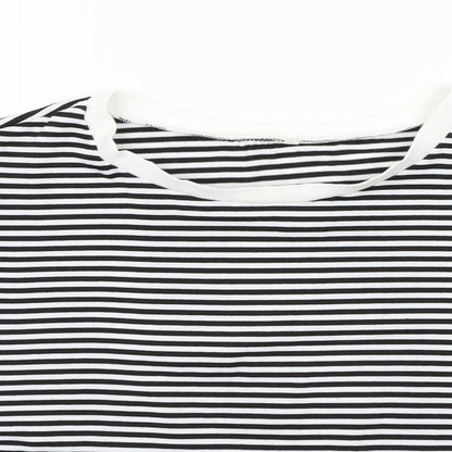 Womens UK Size XL Preworn White Basic T-Shirt