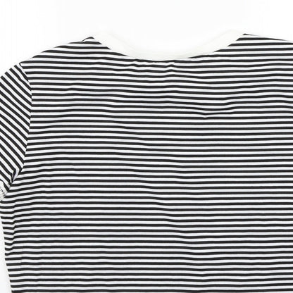 Womens UK Size XL Preworn White Basic T-Shirt