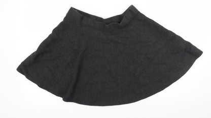 Atmosphere Womens Grey  Jersey Flare Skirt Size 10