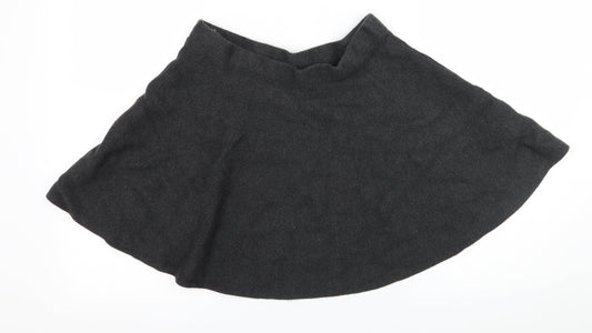 Atmosphere Womens Grey  Jersey Flare Skirt Size 10