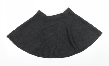 Atmosphere Womens Grey  Jersey Flare Skirt Size 10