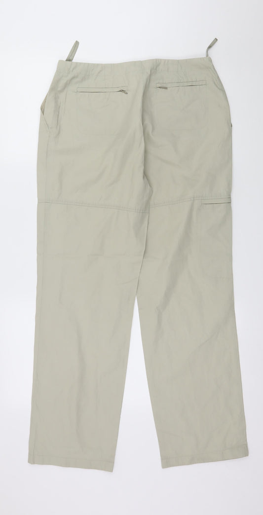 Womens UK Size 12 Principles Regular Fit  Beige Trousers