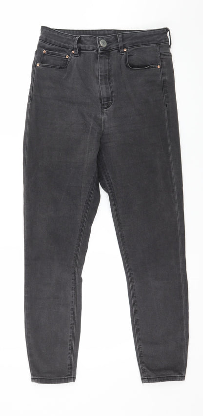ASOS Womens Grey  Denim Skinny Jeans Size 28 in L30 in