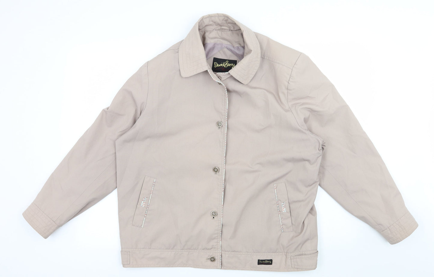 Womens UK Size 18 David Barry Grey Jacket