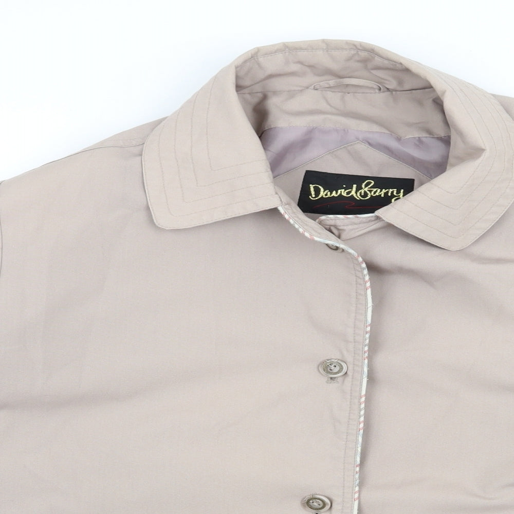 Womens UK Size 18 David Barry Grey Jacket