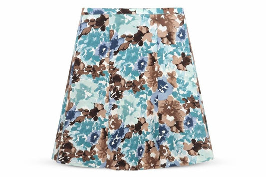 Womens UK Size 34 in EWM Flare Chiffon Skirt