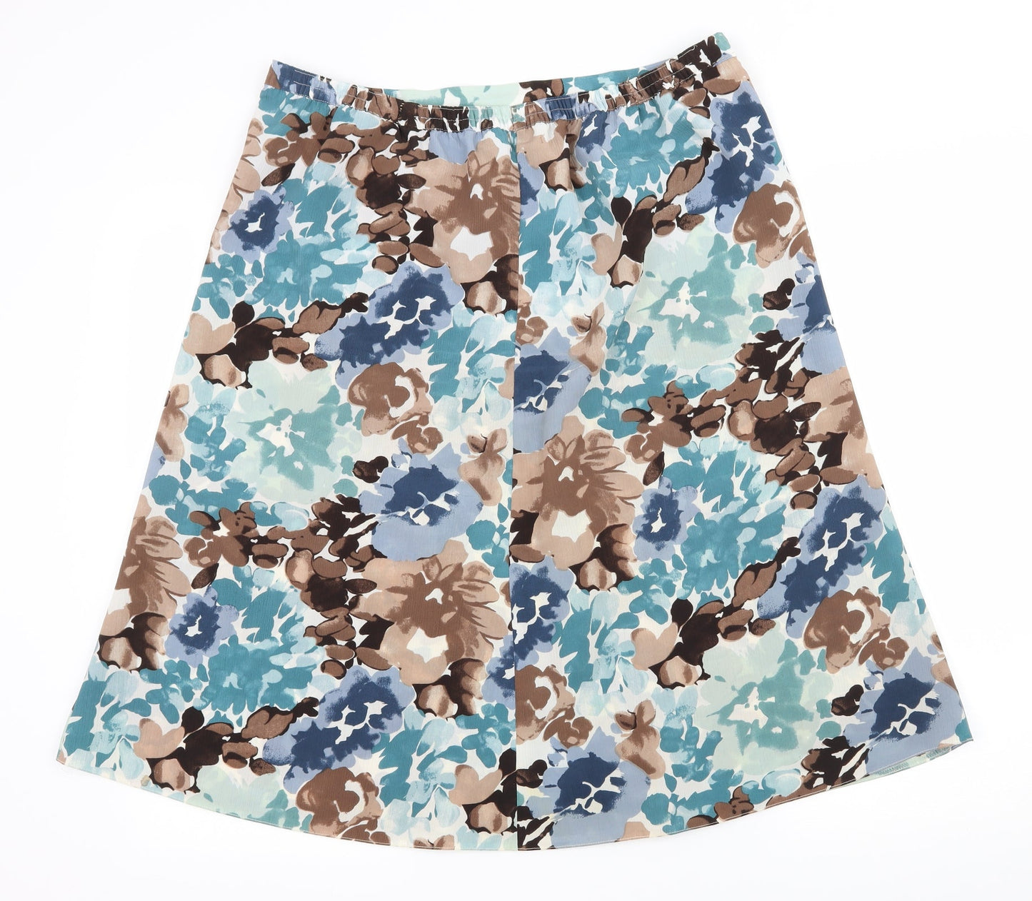 Womens UK Size 34 in EWM Flare Chiffon Skirt