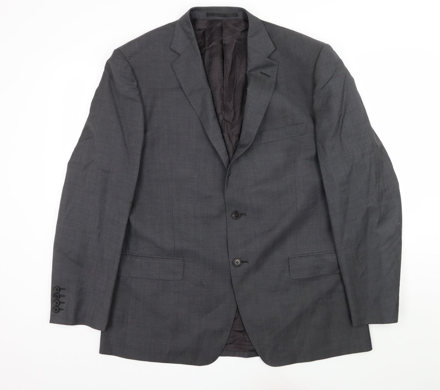 Mens UK Size L Marks and Spencer Regular Grey Suit Jacket