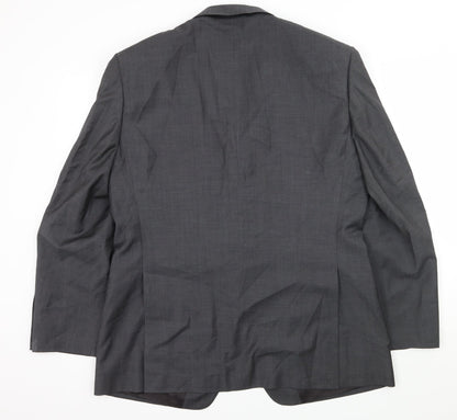 Mens UK Size L Marks and Spencer Regular Grey Suit Jacket
