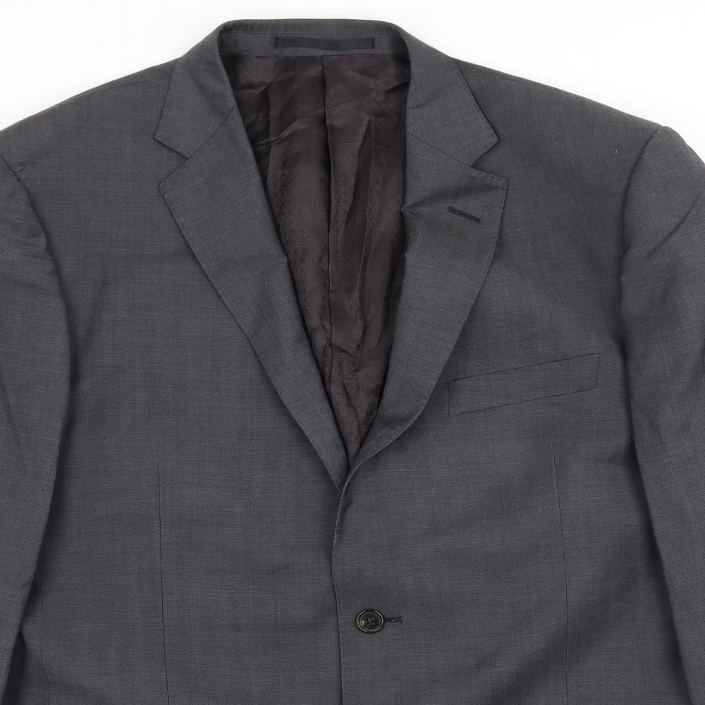 Mens UK Size L Marks and Spencer Regular Grey Suit Jacket