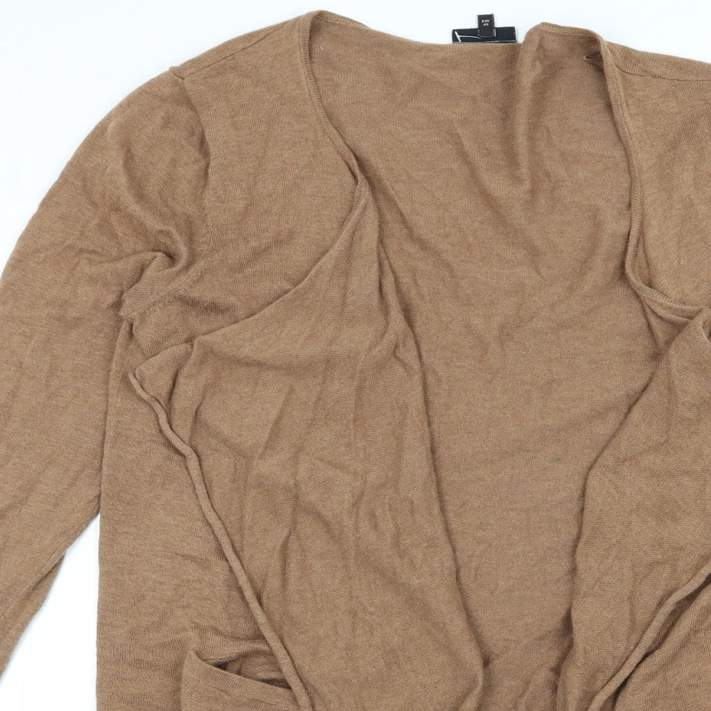 NEXT Womens Brown  Knit Cardigan Jumper Size 12