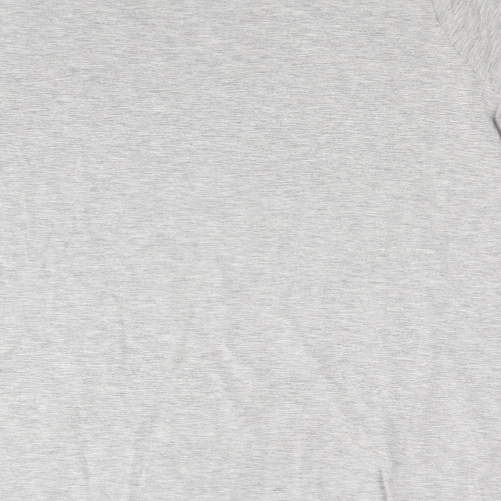 TU Womens Grey  Jersey Basic T-Shirt Size 10  - Stars