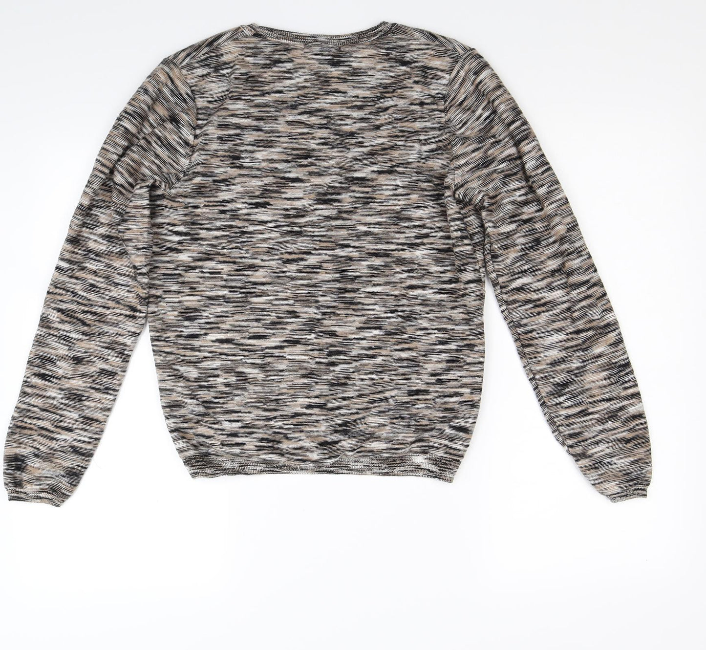 Monoprix Womens Brown  Knit Cardigan Jumper Size S