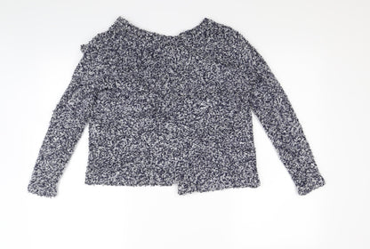 Alison sheri Womens Blue  Knit Cardigan Jumper Size S
