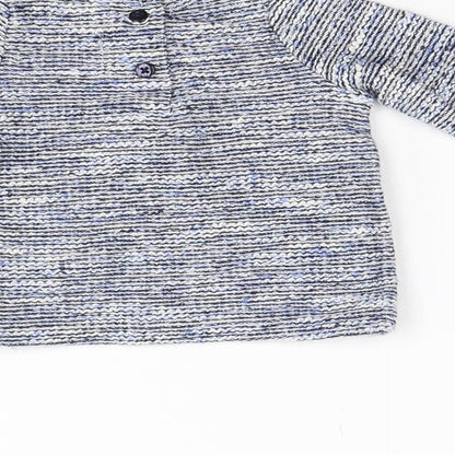 Primark Baby Blue  Knit Pullover Jumper Size 0-3 Months  - Loverly