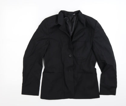 truetex Womens Black   Jacket Blazer Size S