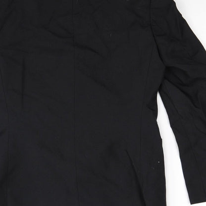 truetex Womens Black   Jacket Blazer Size S