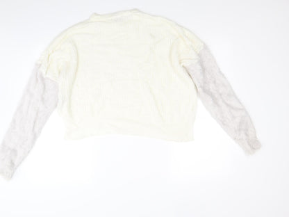 New Look Girls Beige   Pullover Jumper Size 14 Years