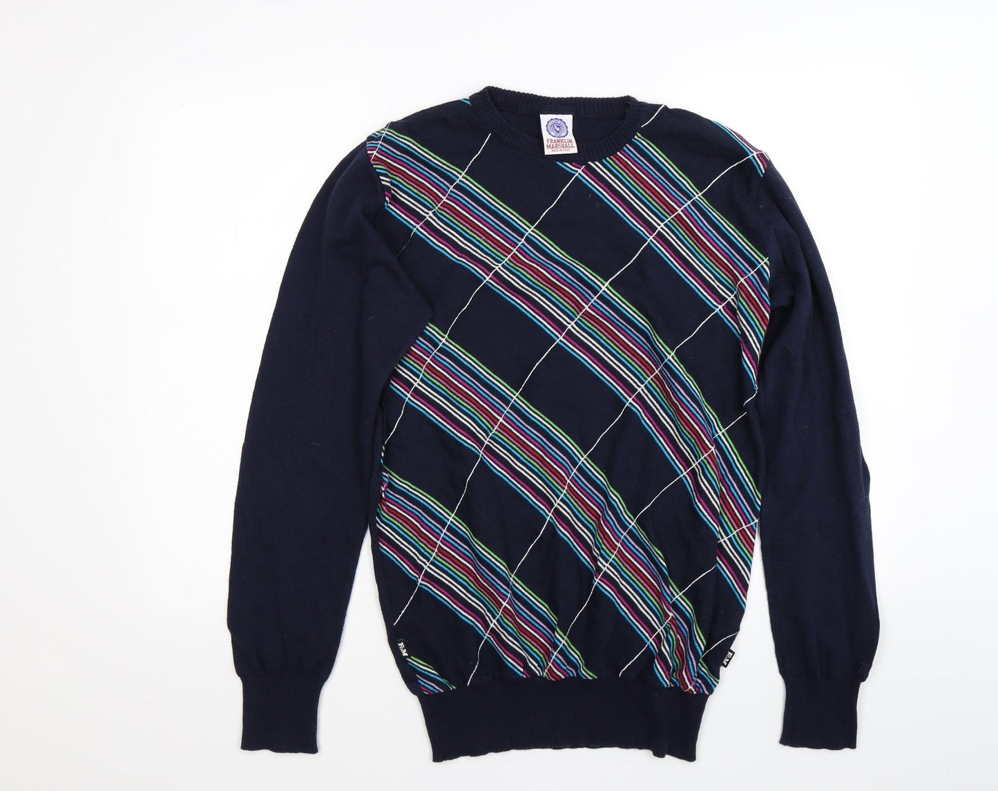 Franklyn Marshal Mens Blue   Pullover Jumper Size S