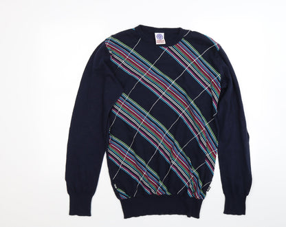 Franklyn Marshal Mens Blue   Pullover Jumper Size S