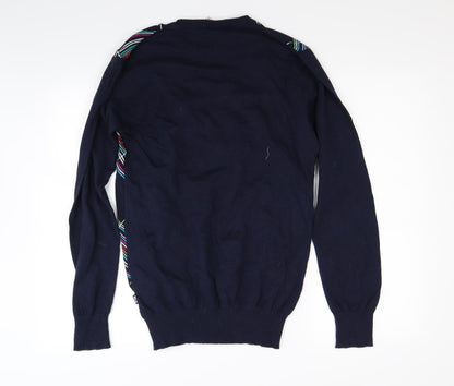 Franklyn Marshal Mens Blue   Pullover Jumper Size S