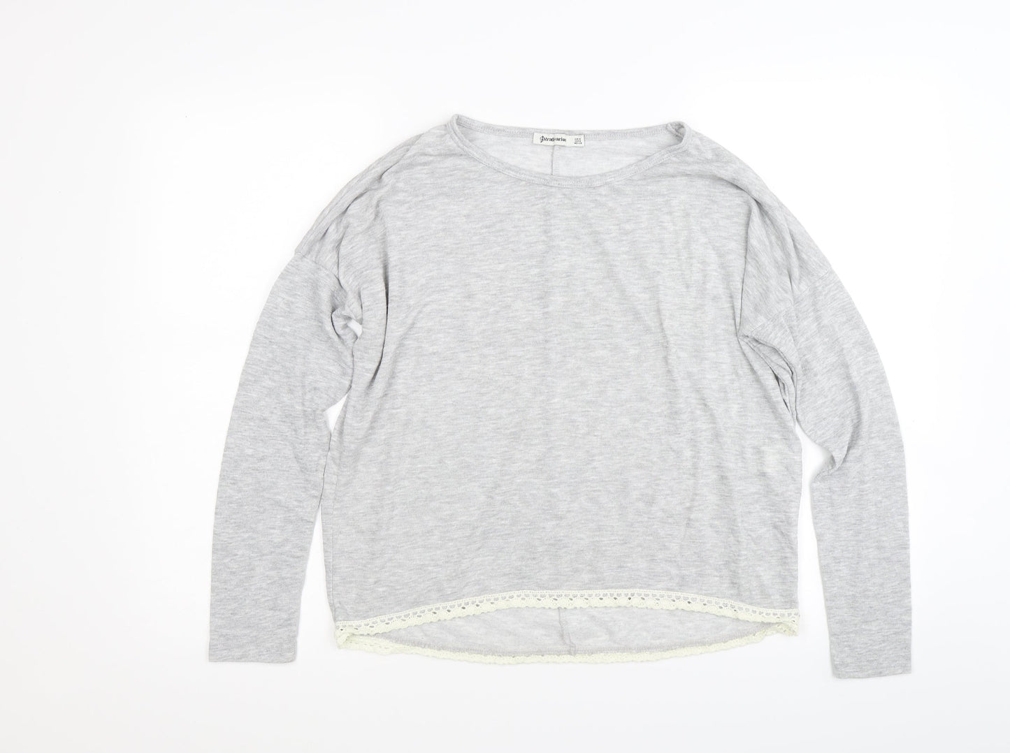 Stradivarius Womens Grey   Pullover Jumper Size M
