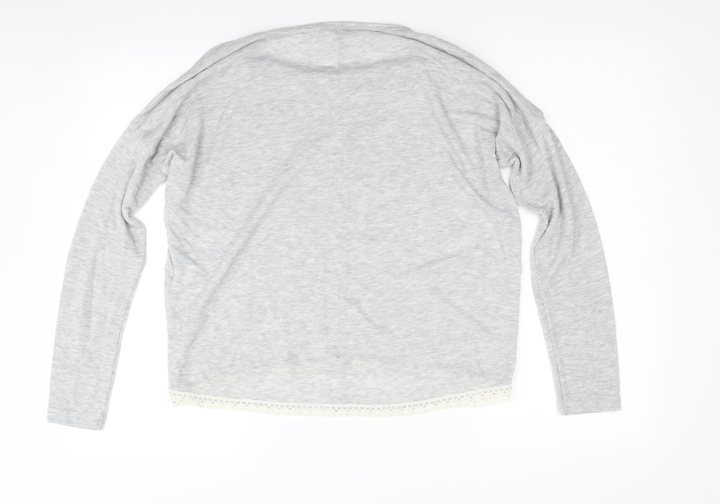 Stradivarius Womens Grey   Pullover Jumper Size M