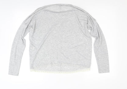 Stradivarius Womens Grey   Pullover Jumper Size M