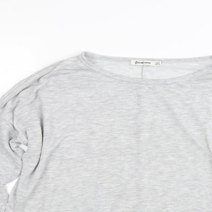 Stradivarius Womens Grey   Pullover Jumper Size M