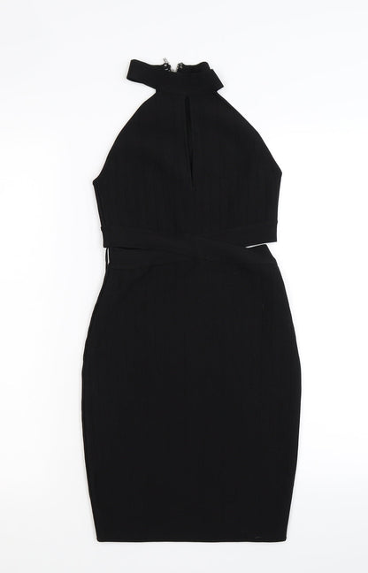 Preworn Womens Black   Bodycon  Size XS