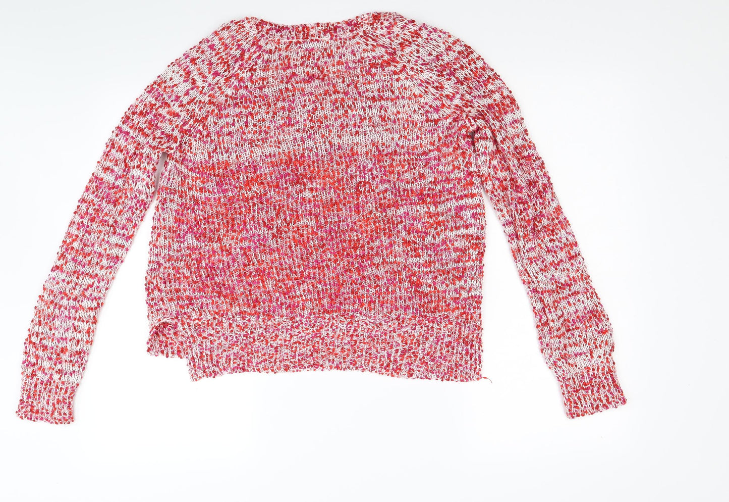 TU Womens Red  Knit Pullover Jumper Size 8