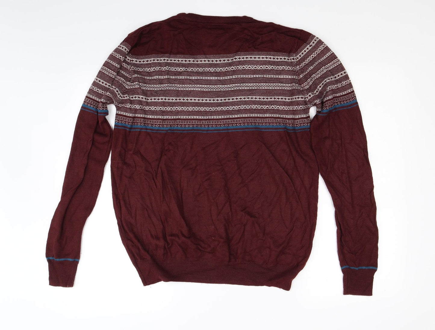 Ceader wood state Mens Red   Pullover Jumper Size L