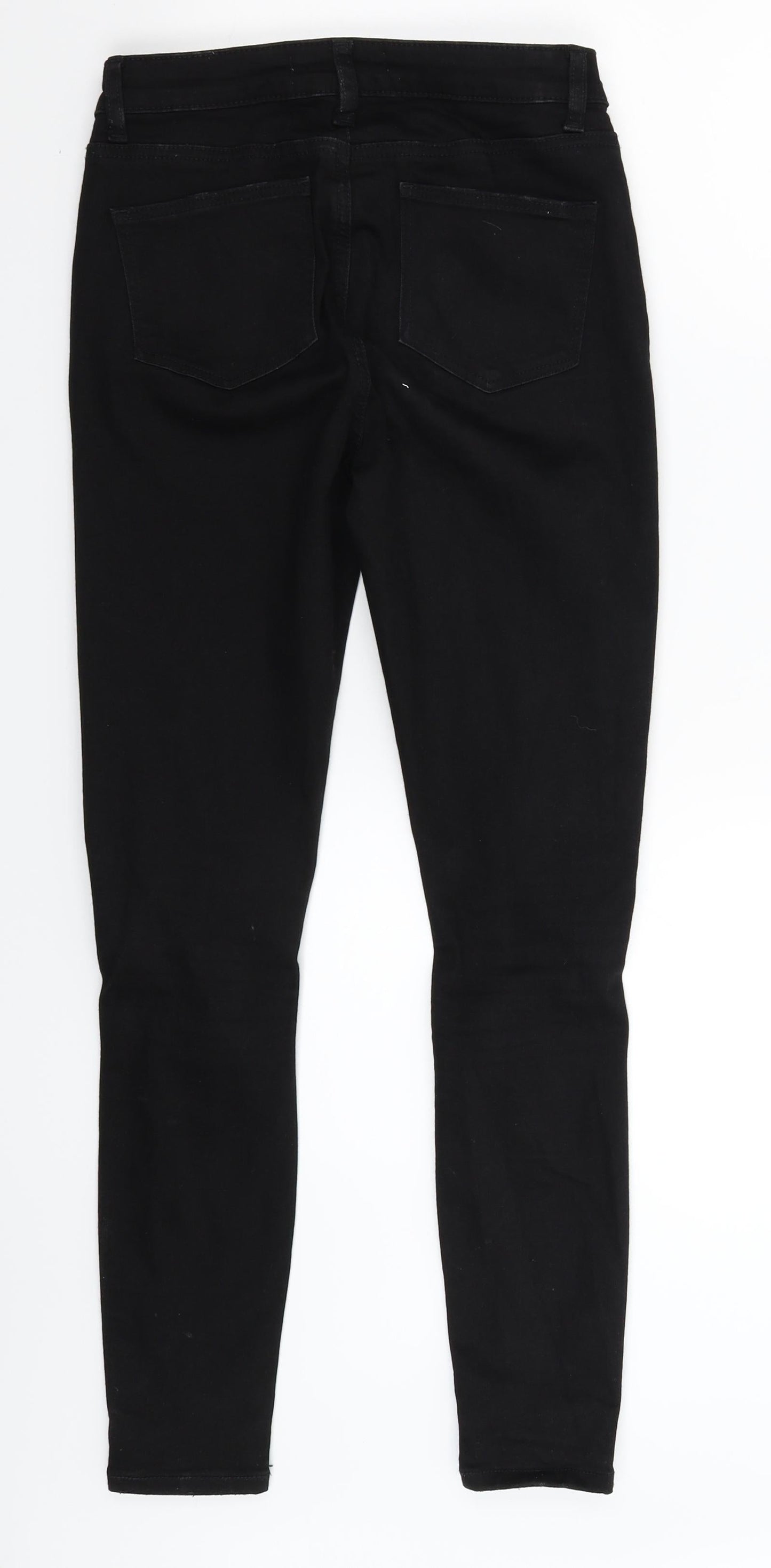 Denim & Co. Womens Beige  Denim Skinny Jeans Size 10 L27 in