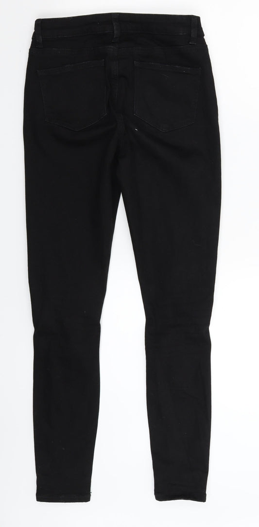 Denim & Co. Womens Beige  Denim Skinny Jeans Size 10 L27 in