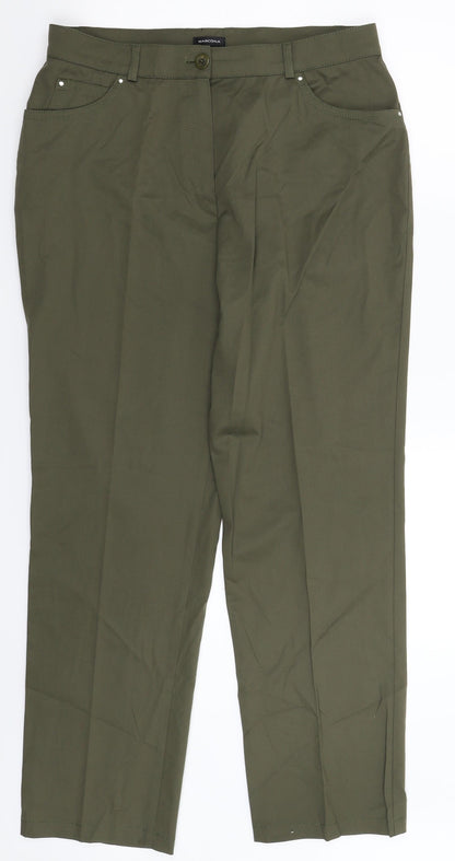 Womens UK Size 32 in Marcona Regular Fit Dress Pants Grey Trousers