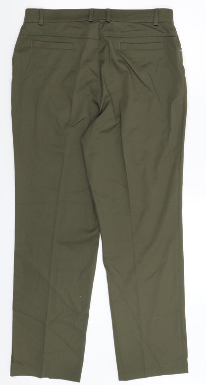 Womens UK Size 32 in Marcona Regular Fit Dress Pants Grey Trousers