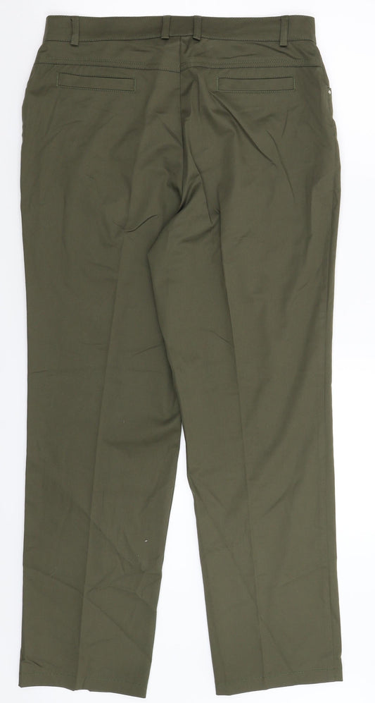 Womens UK Size 32 in Marcona Regular Fit Dress Pants Grey Trousers