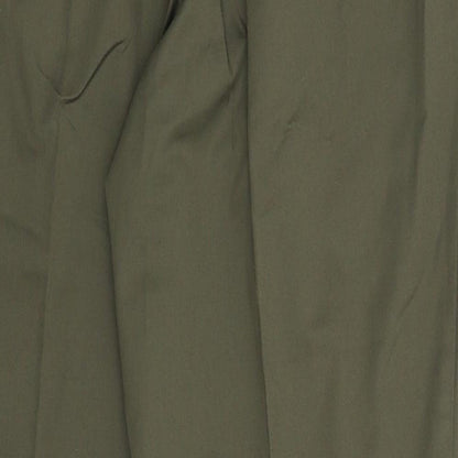 Womens UK Size 32 in Marcona Regular Fit Dress Pants Grey Trousers