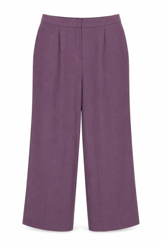 Womens UK Size 34 in Artigiano Regular Fit Windbreaker Purple Trousers