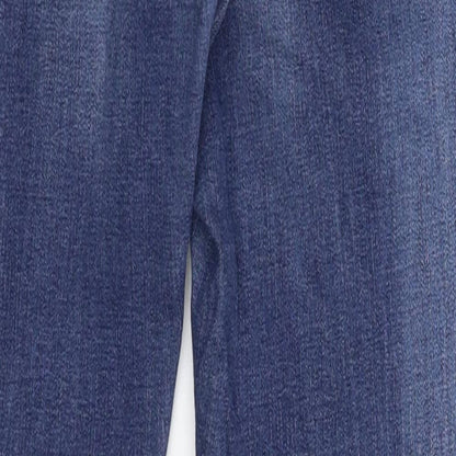 Denim & Co. Womens Blue  Denim Skinny Jeans Size 10 L29 in