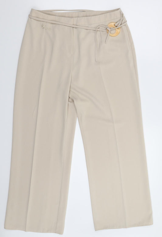 Berkertex Womens Beige   Trousers  Size 14 L27 in